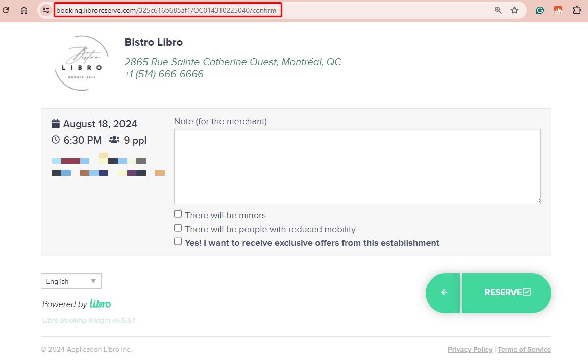Libro Booking - Google Chrome & Google Analytics Integration - Google Chrome 2024-07-31 at 4.55.06 PM.jpeg